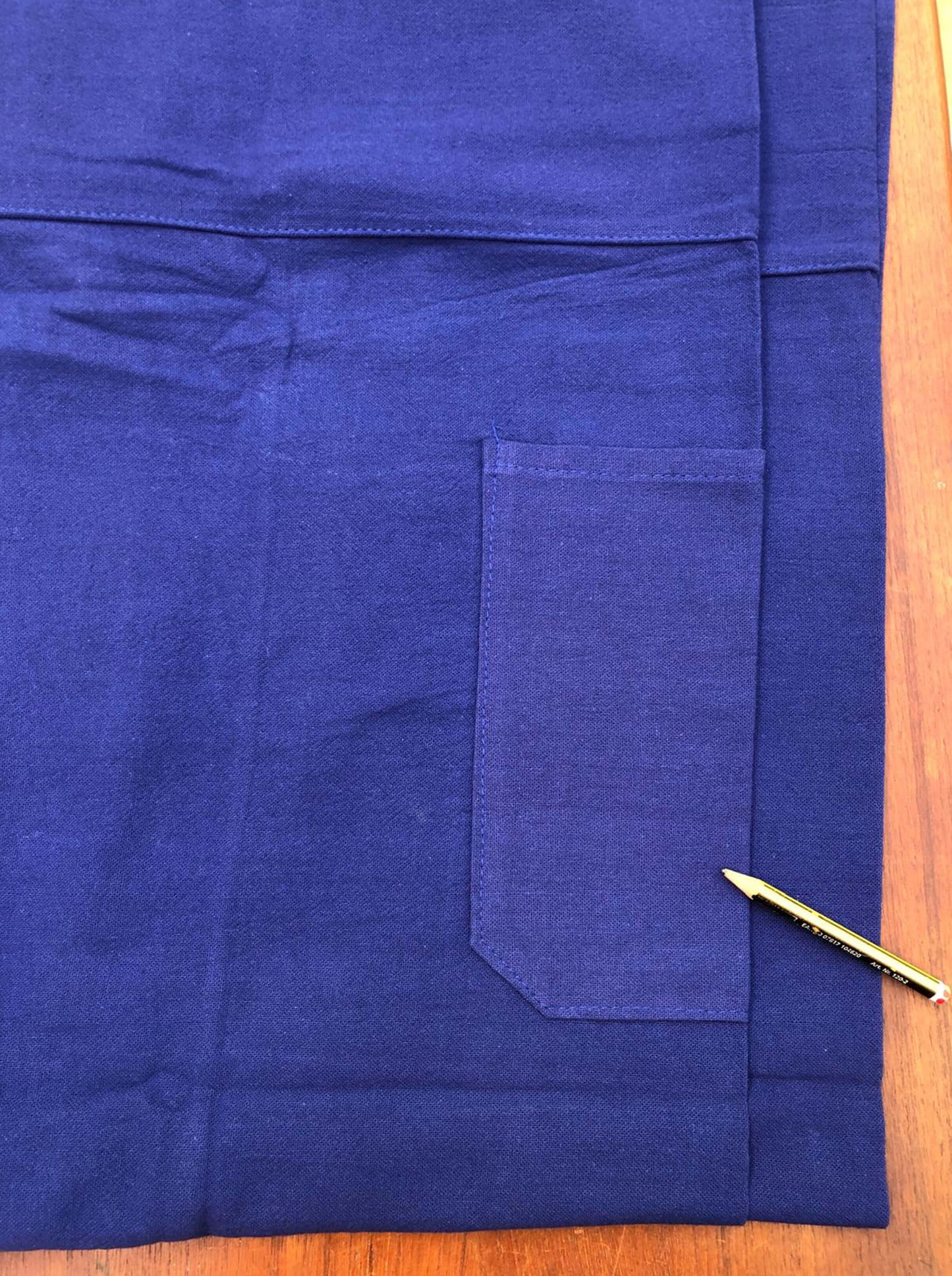 Pantalones Tailandeses de algodón color Azul Eléctrico - Segunda Vida