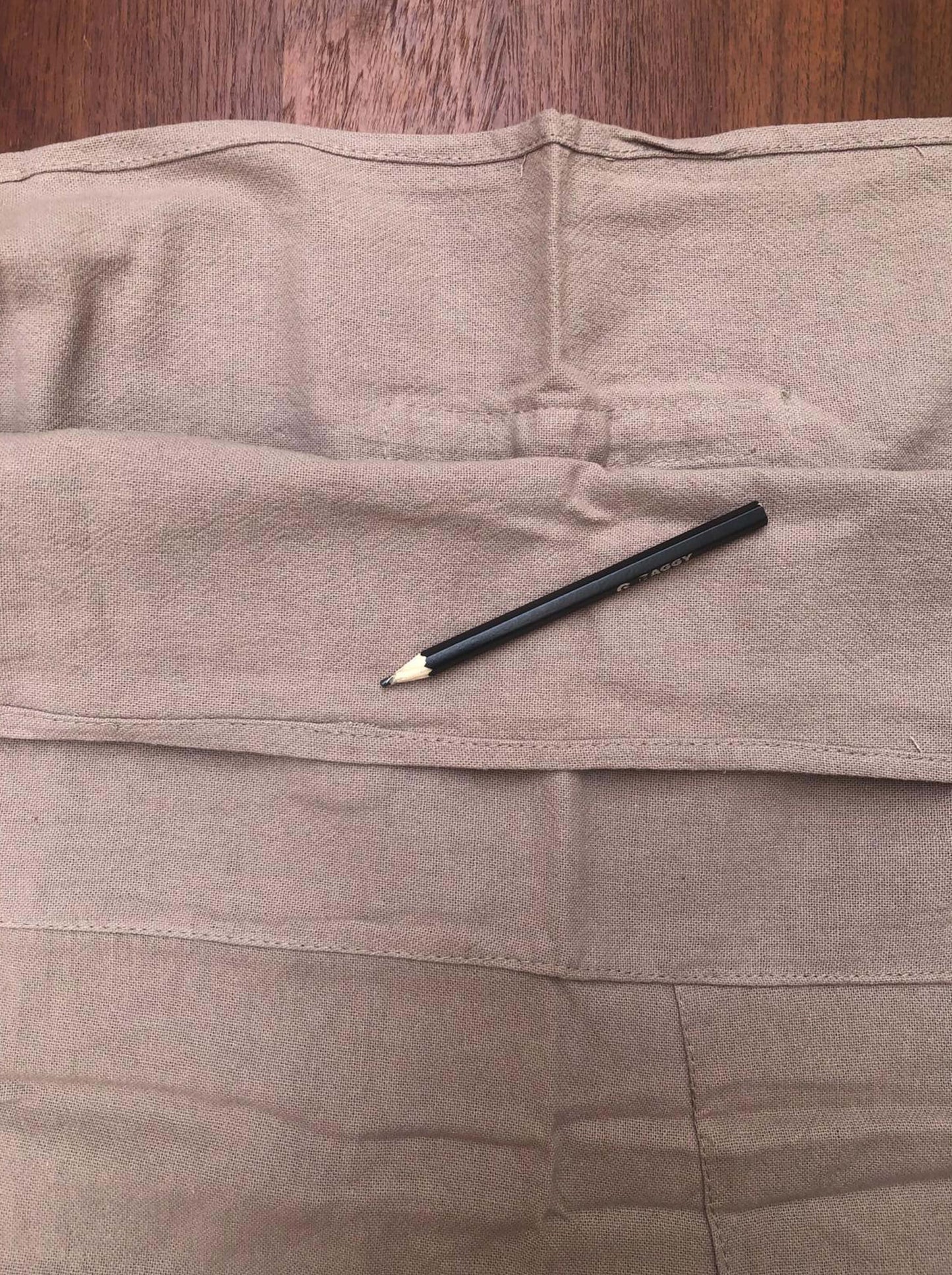 Pantalones Tailandeses de algodón color Latte - Segunda Vida