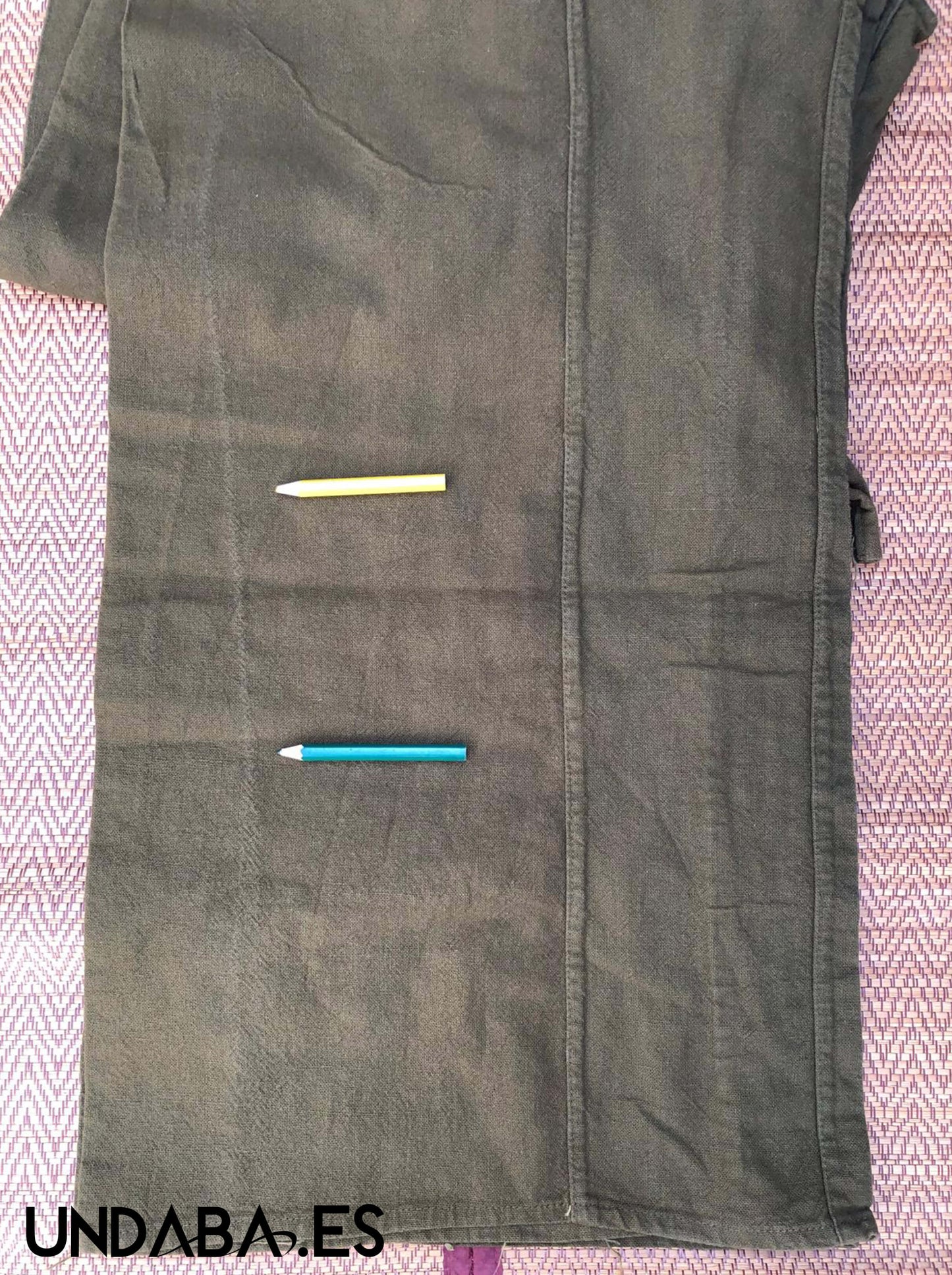 Pantalones Tailandeses de algodón color Verde Oliva - Segunda Vida