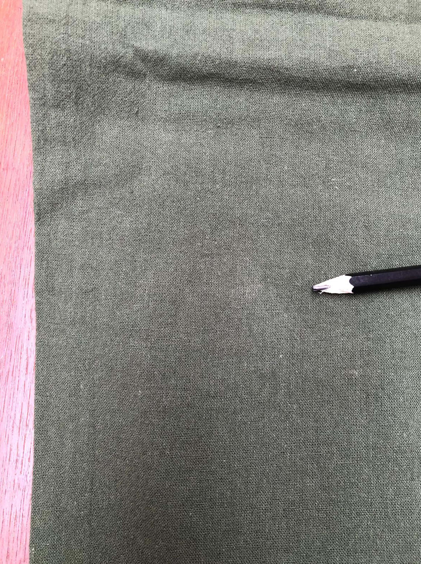 Pantalones de algodón con cordón Verde - Segunda Vida