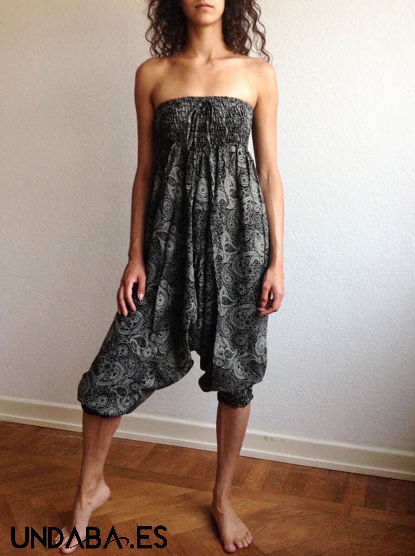 Pantalones Mono con estampado Paisley