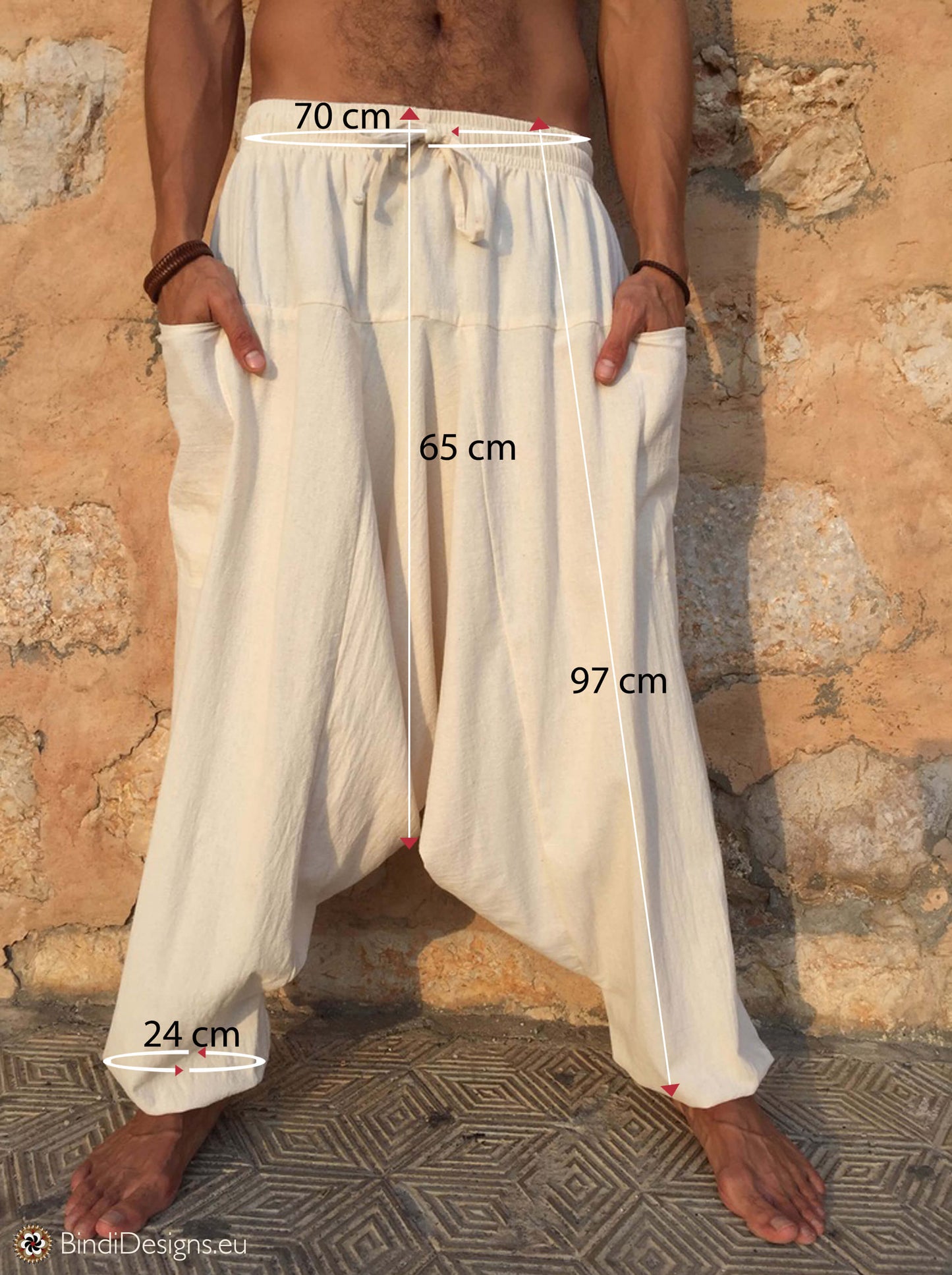 Pantalon Hippie de Algodón