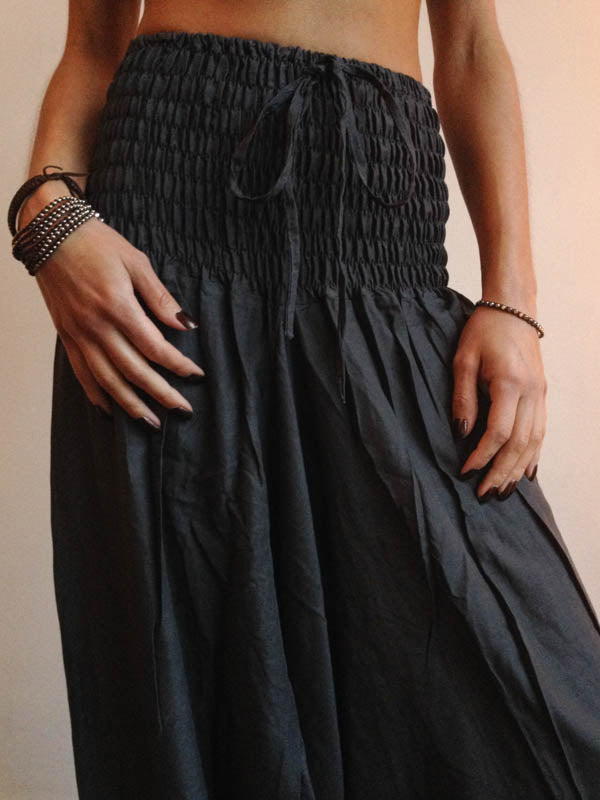 Pantalones Harem Gris
