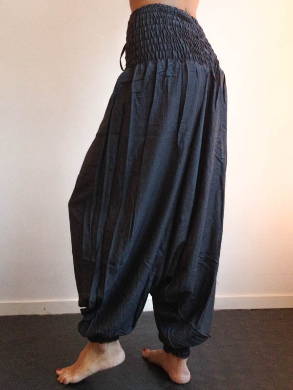 Pantalones Harem Gris