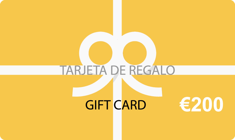 Tarjeta de Regalo 200€