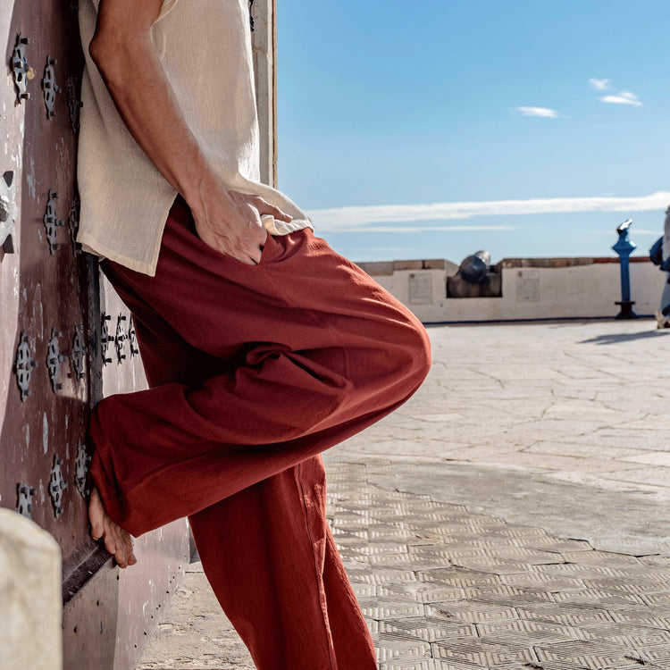 Pantalones con Cordón