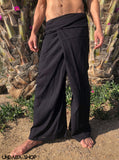 Pantalones Tailandeses de Algodon extra ligero Negro