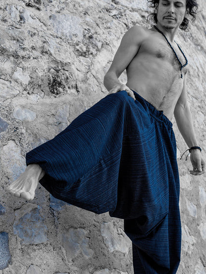 Pantalon Samurai Azul