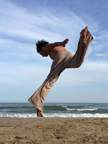 Pantalones Tailandeses color Latte Segunda Vida - Main Image