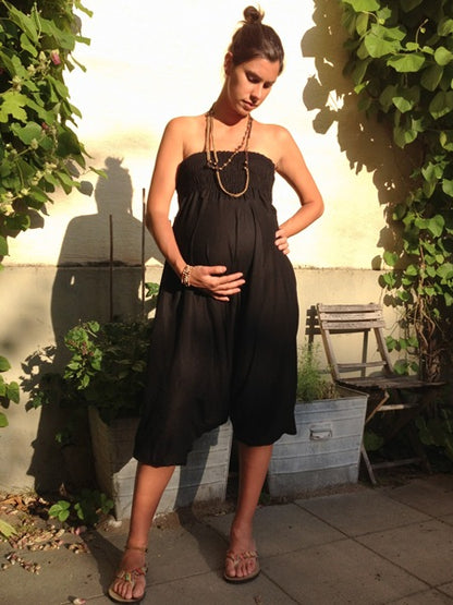 Pantalones Harem Negro