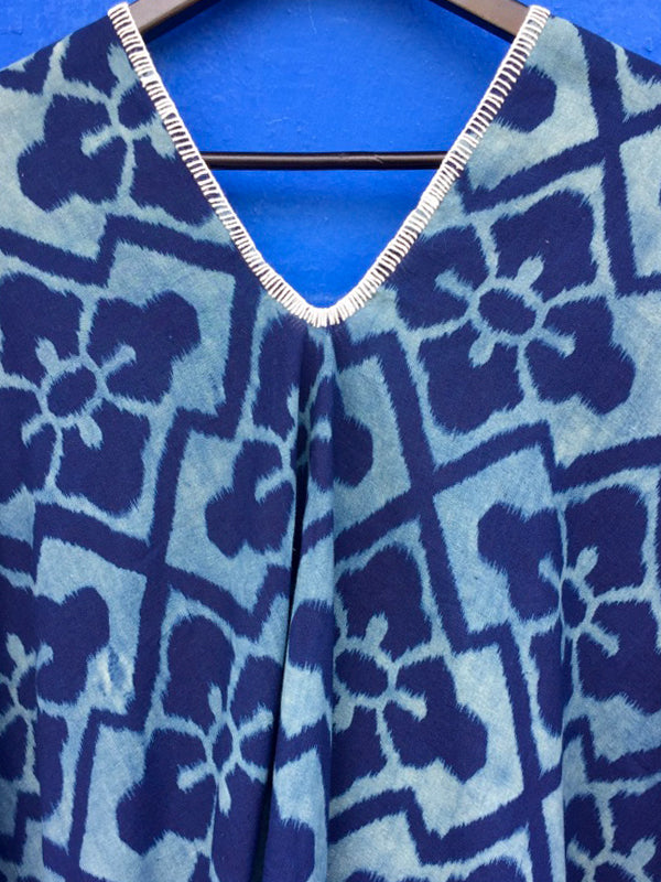 Vestido Indigo Kaftan