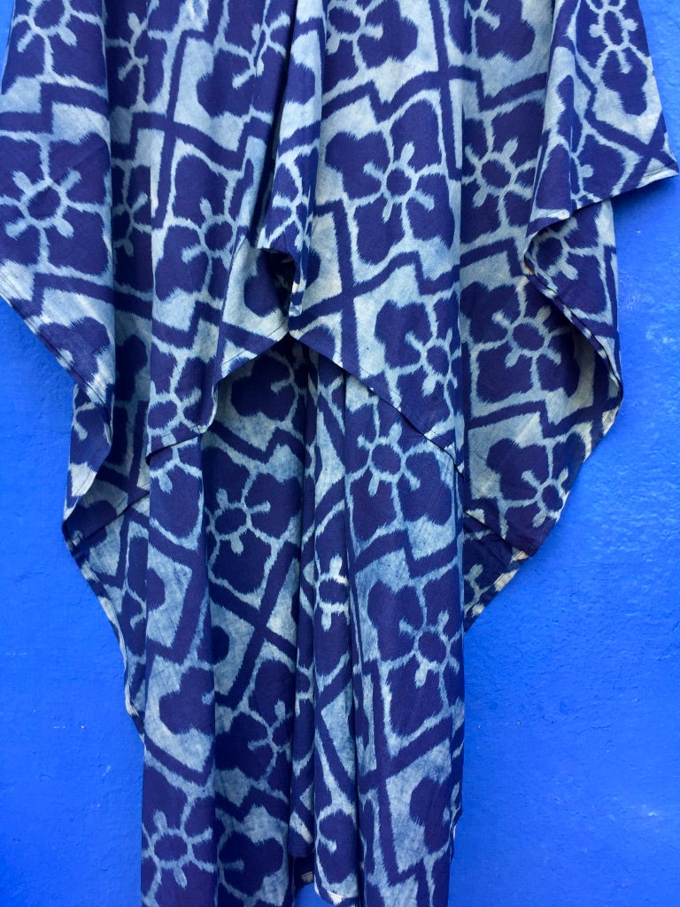 Vestido Indigo Kaftan